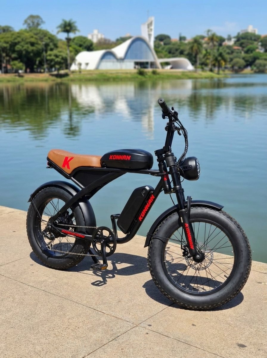 Bicicleta elétrica Voyager 750W - Konnan V8